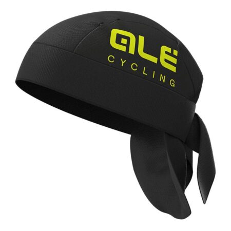 ALÃ sort cykelbandana til cykelhjelm - onesize